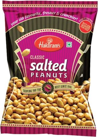  Haldiram Salted Peanuts 32gm